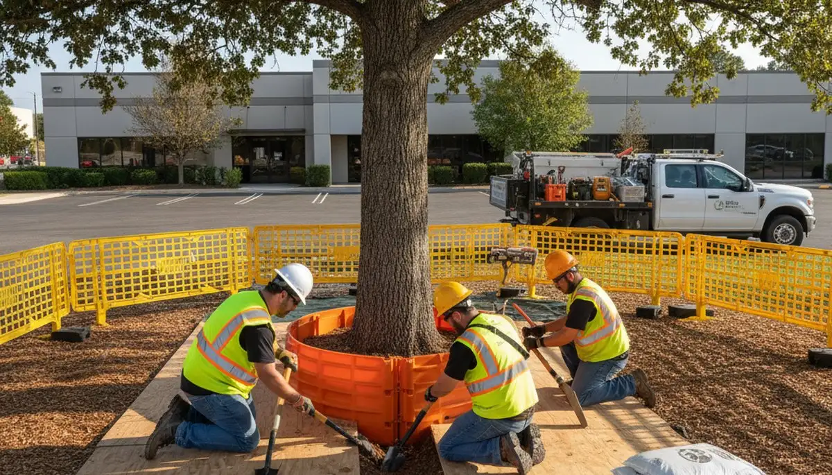 Root protection services in Indianapolis, IN for healthy trees and property safety