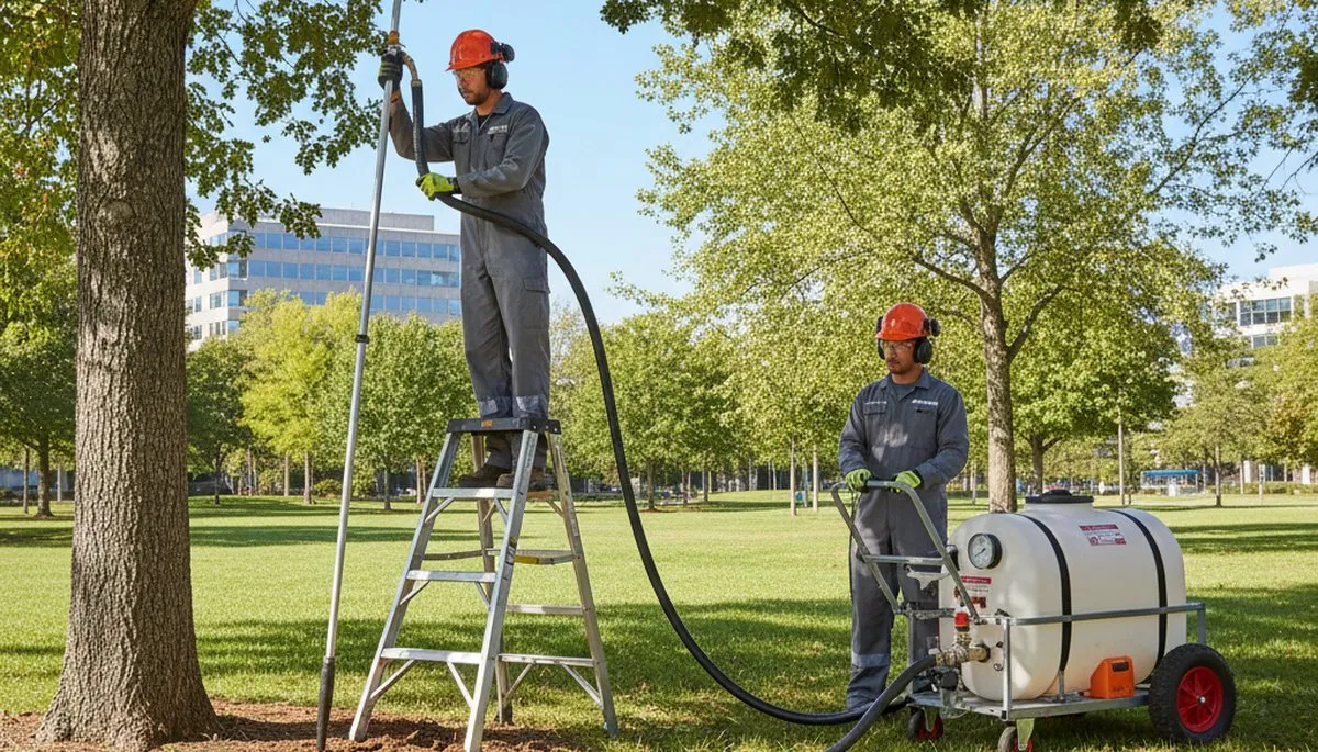 Professional tree fertilizing service in Indianapolis, IN for healthier tree growth